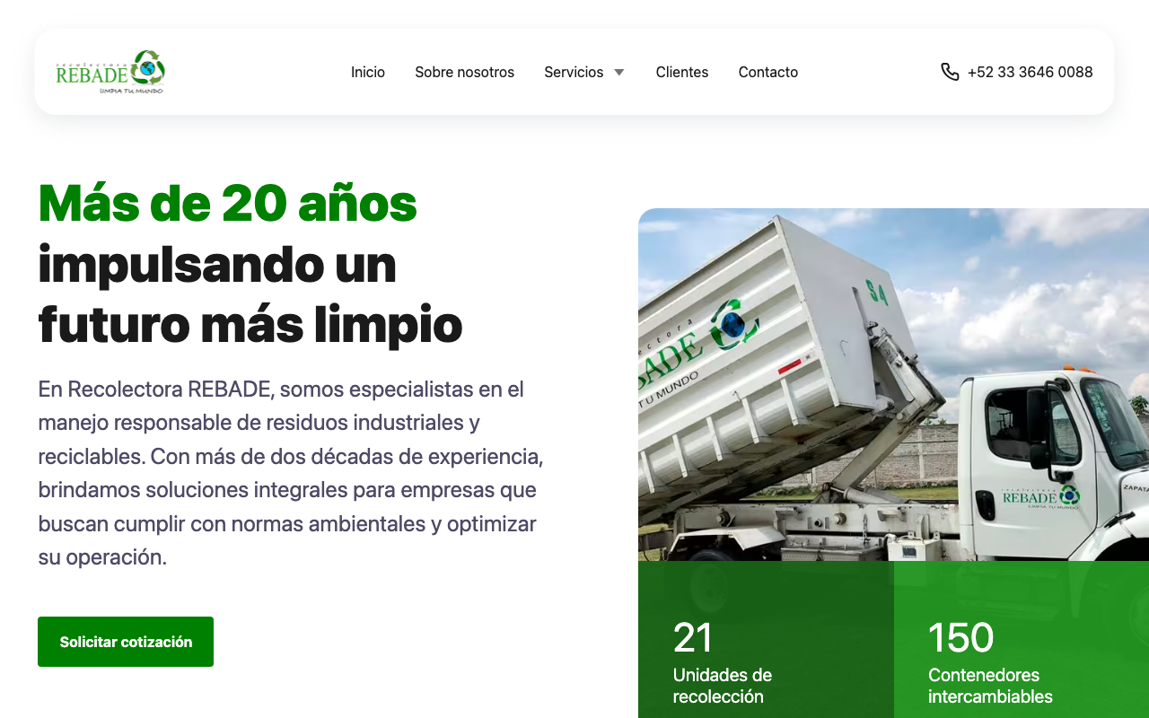 Captura de Recolectora Rebade